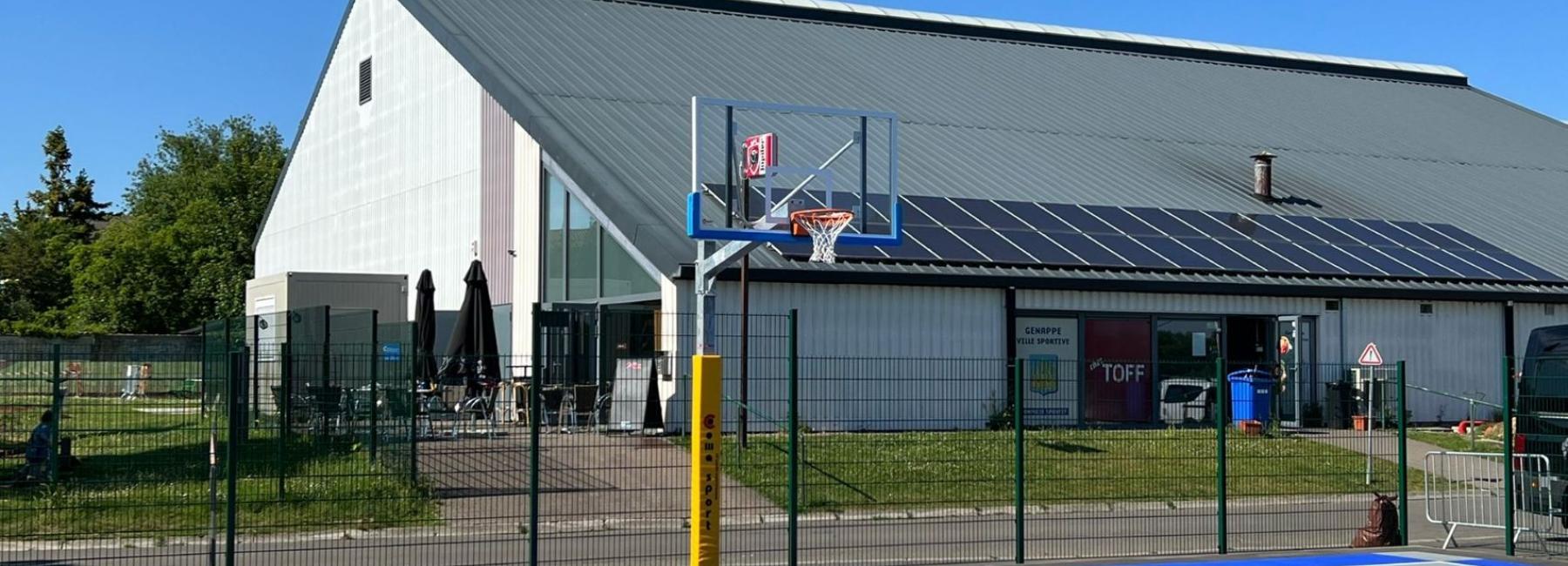 Terrain basket 3X3 centre sportif de Genappe