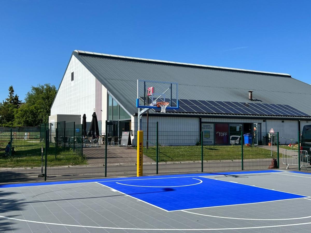 Terrain basket 3X3 centre sportif de Genappe